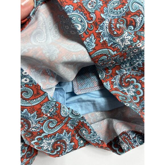 NEW Fair Harbor Men's Paisley Astos Anchor Swim Trunk Shorts size 3x 6" - Picture 4 of 7